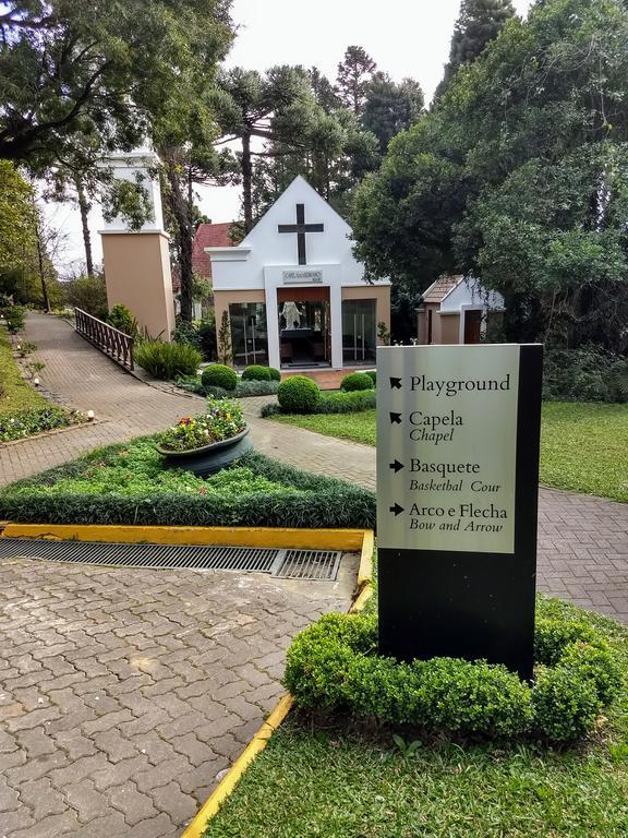 Flat No Hotel Wish Serrano Resort Gramado Eksteriør bilde
