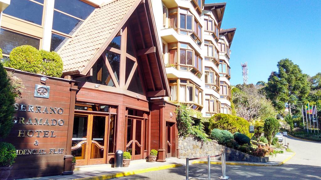 Flat No Hotel Wish Serrano Resort Gramado Eksteriør bilde